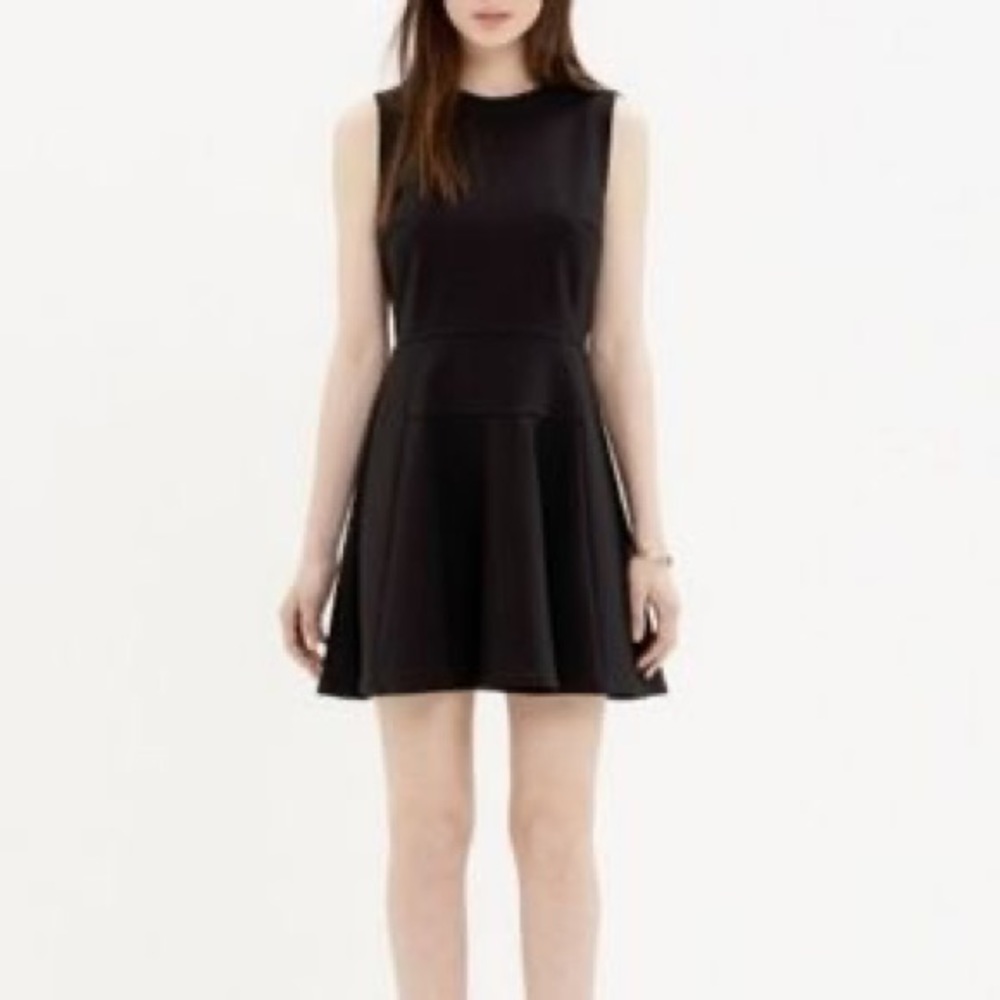 Madewell Scuba Anywhere Fit and Flare Dress